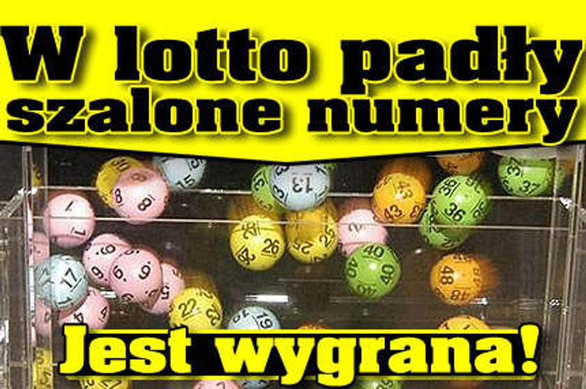 W lotto padły szalone numery. Mimo to bank rozbito!