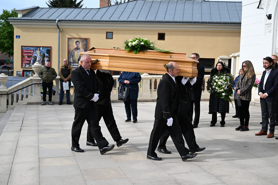 Pogrzeb Damiana Sobola w kościele pw. św. Józefa w Przemyślu