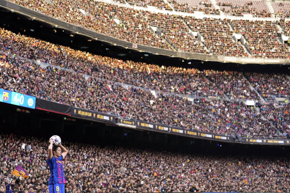 Kobieca FC Barcelona na Camp Nou