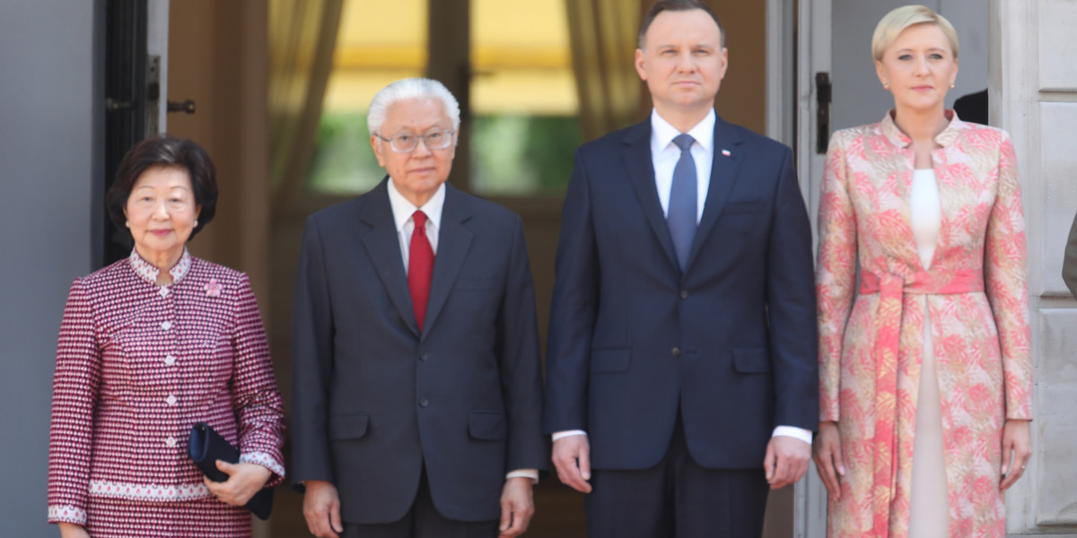 Prezydent Singapuru Tony Tan Keng Yam z wizytą w Polsce
