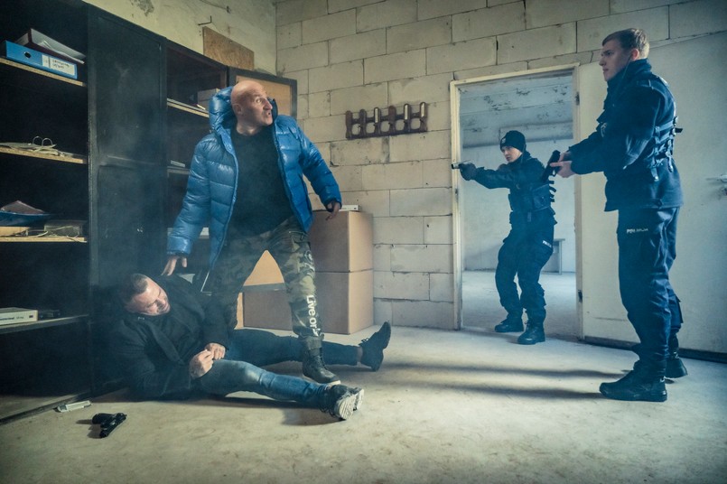 Marcin Najman w odcinku 1263 serialu "Policjantki i policjanci"