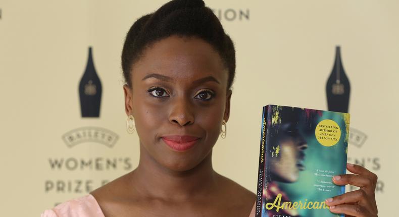 Chimamanda Ngozi Adichie.