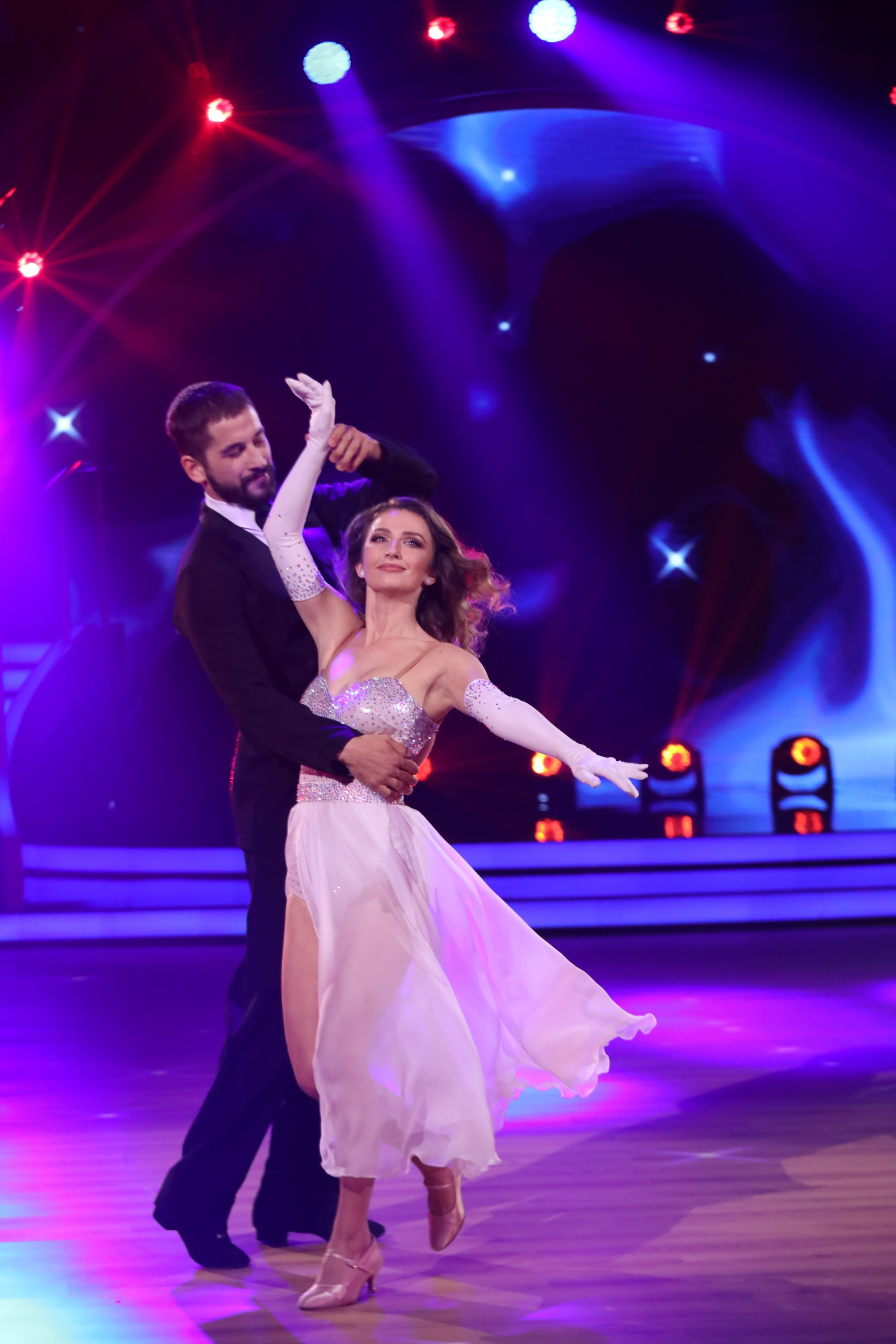 Jakub Jablonský a Petra Dubayová v Let's Dance.