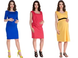 Koniec z workowatymi ubraniami ciążowymi: kobiece sukienki My Tummy wiosna/lato 2014