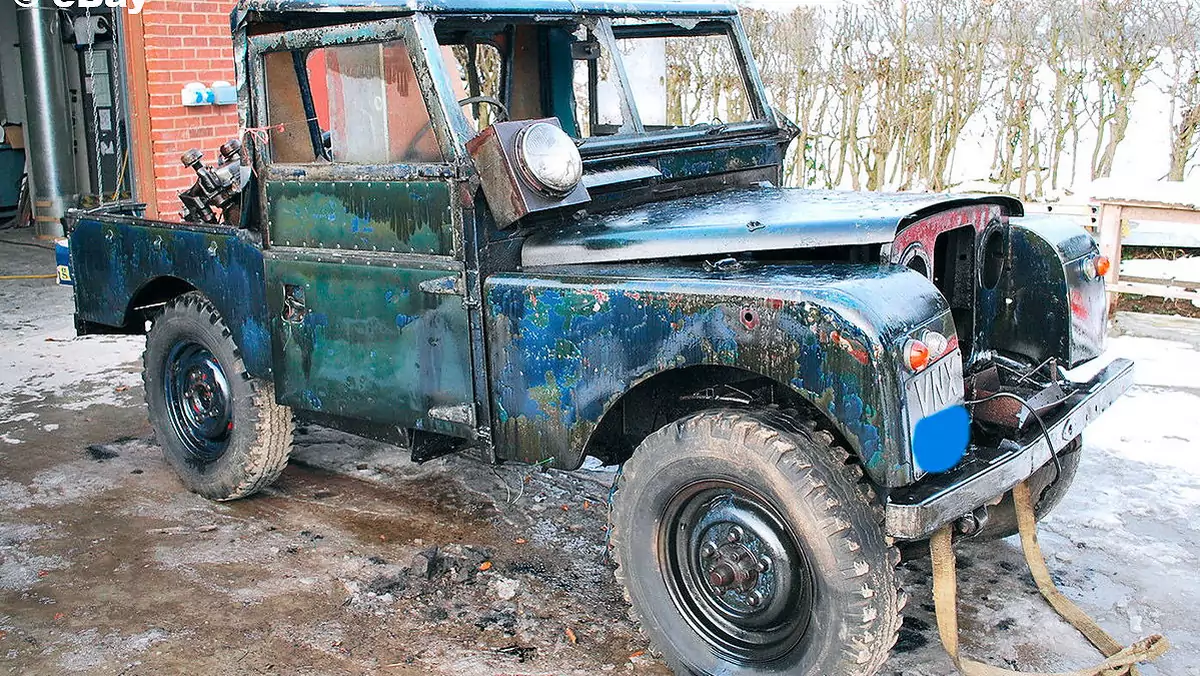 Land Rover diesel z 1957 r.