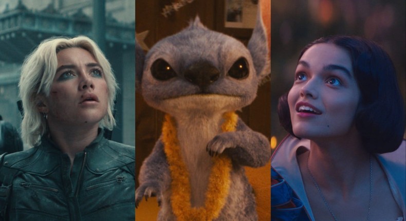 Thunderbolts*, Lilo & Stitch, and Snow White are some of Disney's highly-anticipated films of 2025.Marvel Studios / Disney