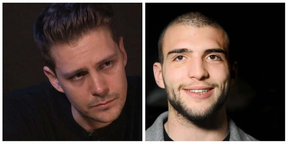 Miloš Biković i Veljko Ražnatović