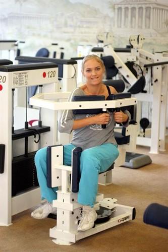 warszawa 09 10 2006Fitness , silownia  , sesja dla portalufot Rafal Meszka