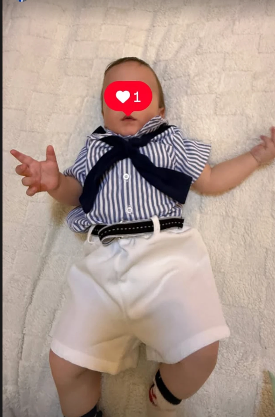 Olja Crnogorac proslavila sinu osam meseci