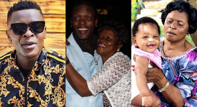 Jose Chameleone and his mother, Proscovia Musoke
