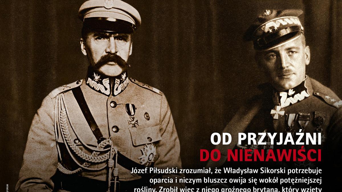 newsweek historia 4/2017 Józef Piłsudski Władysław Sikorski