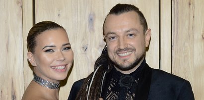 Sandra Kubicka i Baron po raz pierwszy razem na salonach. Co oni mają za buty? [ZDJĘCIA]