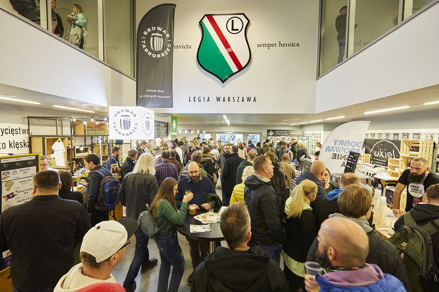 Jedna z poprzednich edycji Warszawskiego Festiwalu Piwa na stadionie Legii