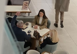 Anđela Đuričić sa roditeljima