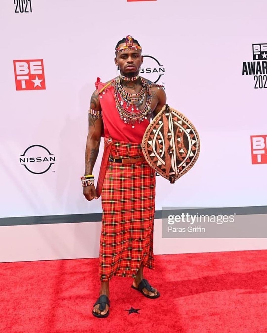 Diamond Platnumz at BET Awards 2021