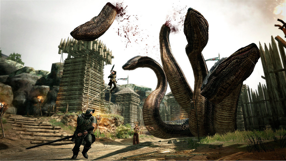 Kadr z gry "Dragon's Dogma"