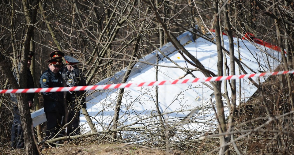 ROSJA SMOLEŃSK LOTNISKO KATASTROFA PREZYDENCKIEGO SAMOLOTU