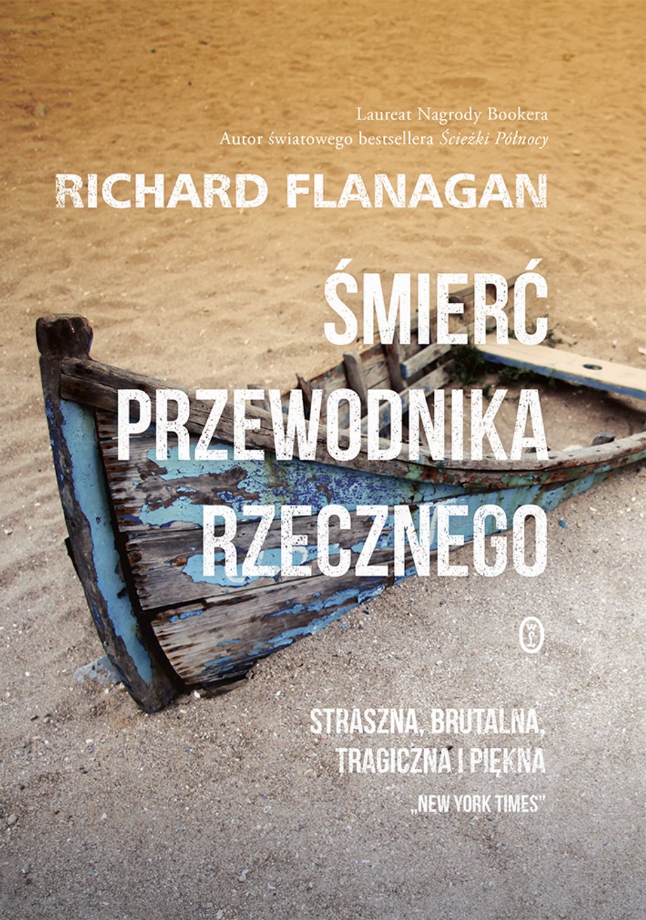 "Śmierć przewodnika rzecznego Richarda Flanagana"