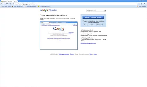 Google Chrome to bardzo szybka, miła dla oka i jak się okazuje bezpieczna przeglądarka.