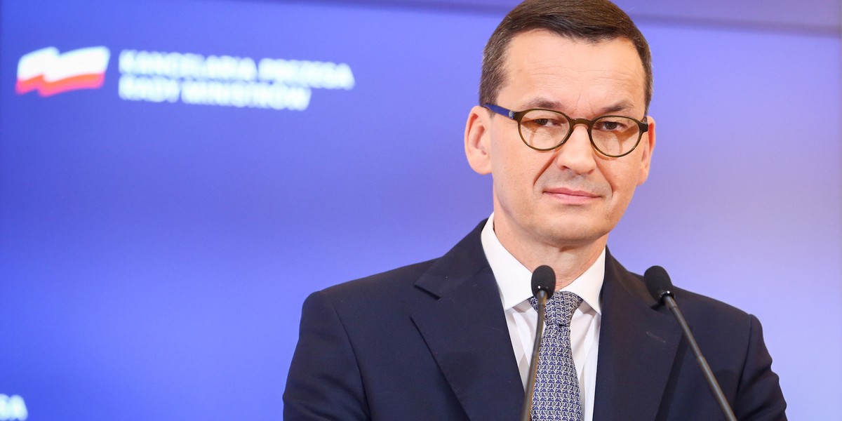 Premier Mateusz Morawiecki