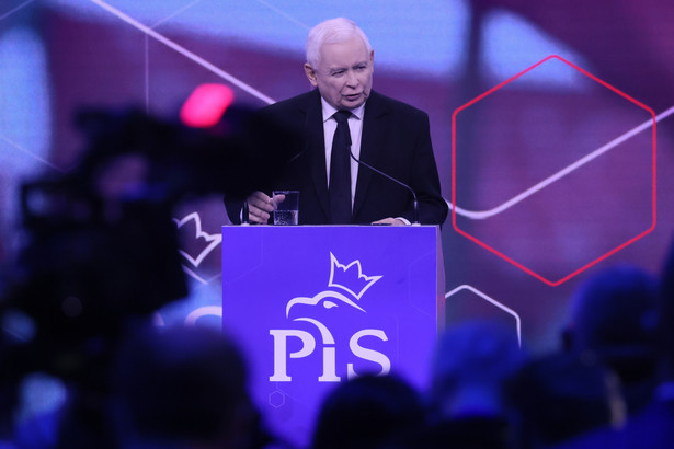 Prezes PiS Jarosław Kaczyński