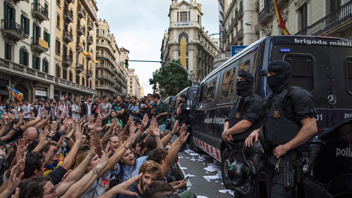 Aftermath Of The Catalonian Independence Referendum