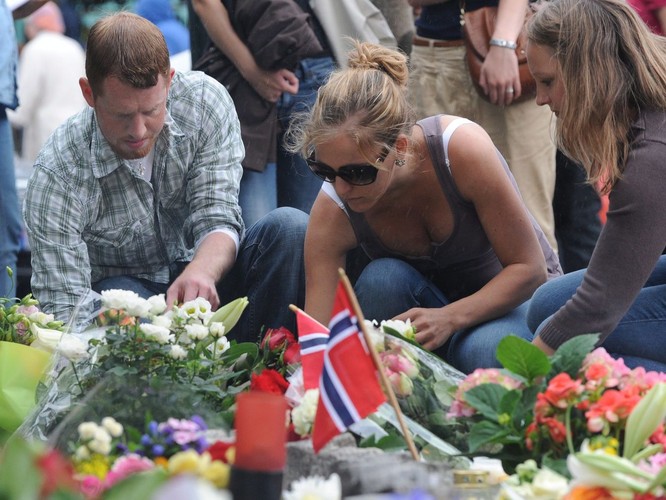 Plac przed katedrą w Oslo