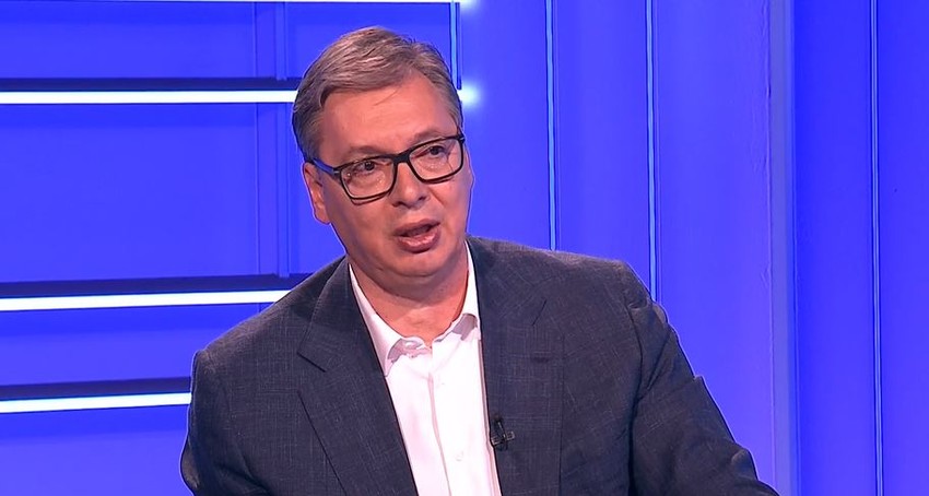Vučić u emisiji "Prva tema"