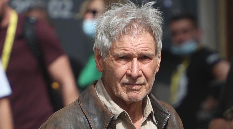 Harrison Ford az Indiana Jones 5 forgatásán