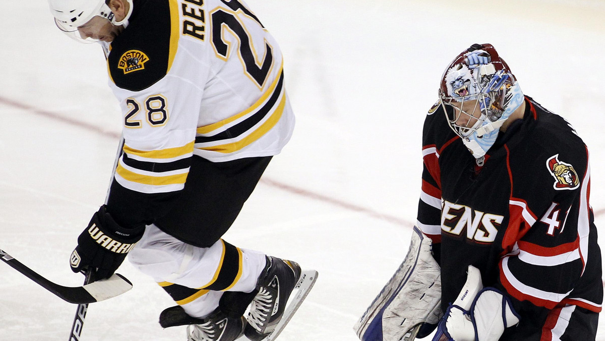 Wszystkie sześć meczów na wyjeździe wygrali Boston Bruins, zostając pod względem uzyskanych punktów na terenie rywala najlepszą ekipą NHL. Niedźwiadki, które kończyły serię sześciu wyjazdowych spotkań meczem z Ottawa Senators wygrały 1:0.