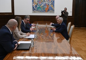 Aleksandar Vučić i Aleksandar Bocan-Harčenko 