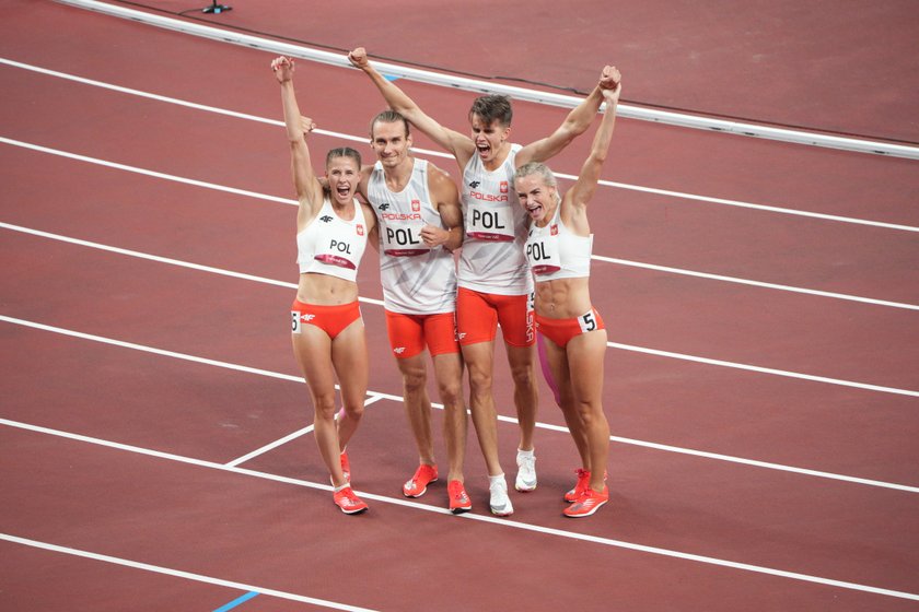 Tokio 2020: Sztafeta mieszana 4x400 m ze złotym medalem w ...