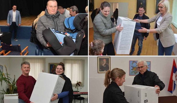 Dodela auto-sedišta u Opštini Opovo