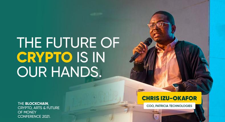 The future of crypto is in our hands: Chris Okafor of Patricia speaks at the Blockchain, Crypto-Arts, and the Future of Money Event