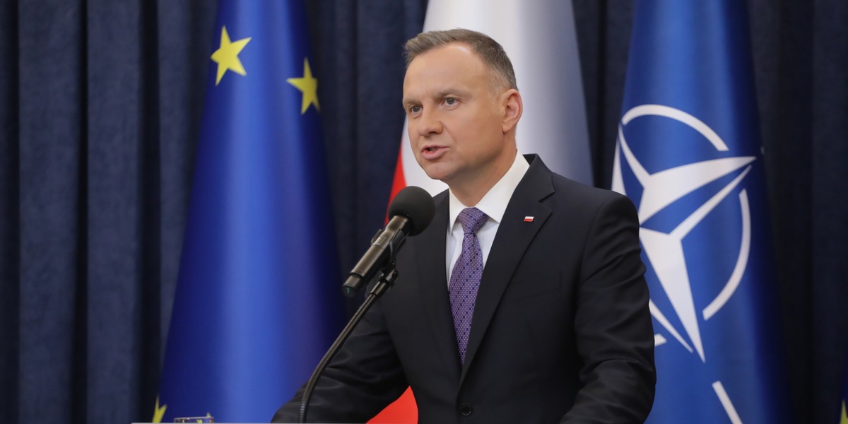 Prezydent RP Andrzej Duda