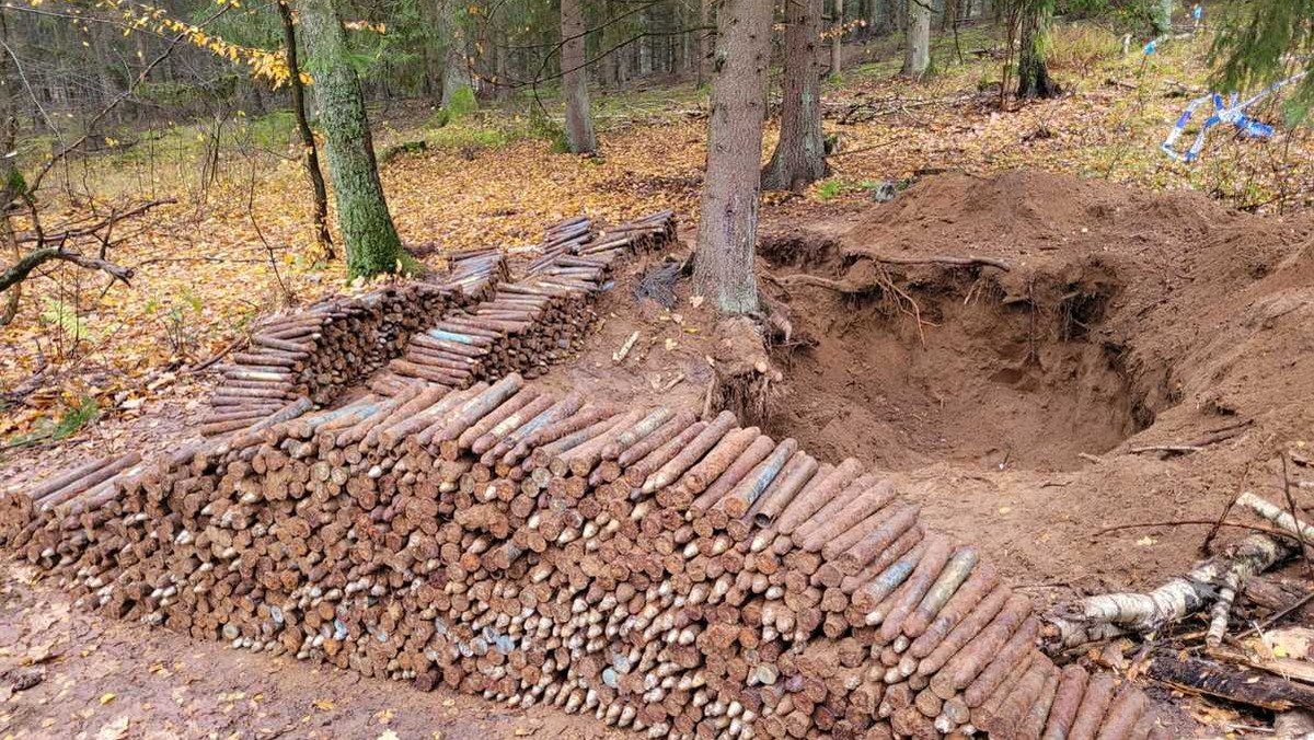 Niezwykłe znalezisko z czasów wojny. Spacerowicze zawiadomili policję