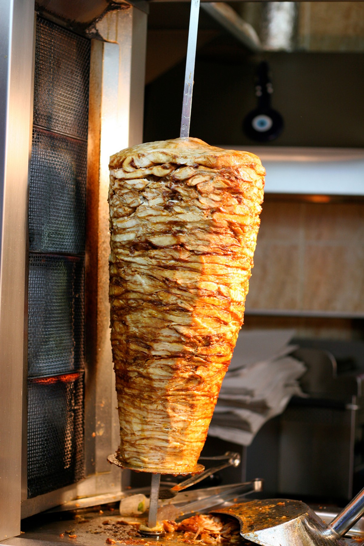 Mięso na kebab. fot. flickr/zoonabar