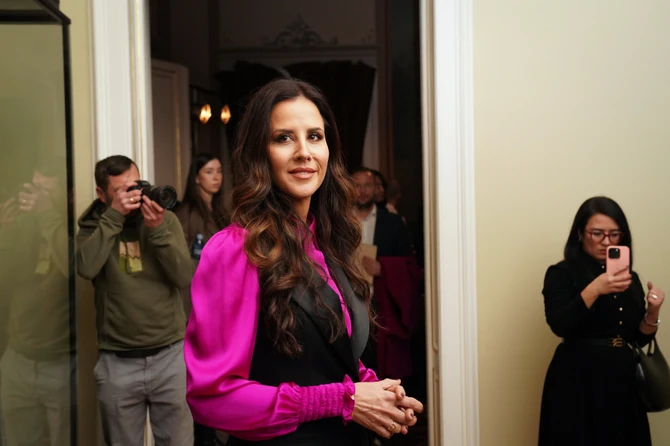 Tamara Vučić u Muzeju grada Beograda