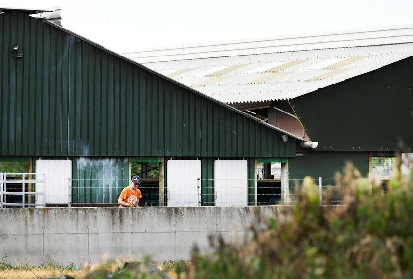 FILE PHOTO: A mink farm is seen during the coronavirus disease (COVID-19) outbreak in Oploo