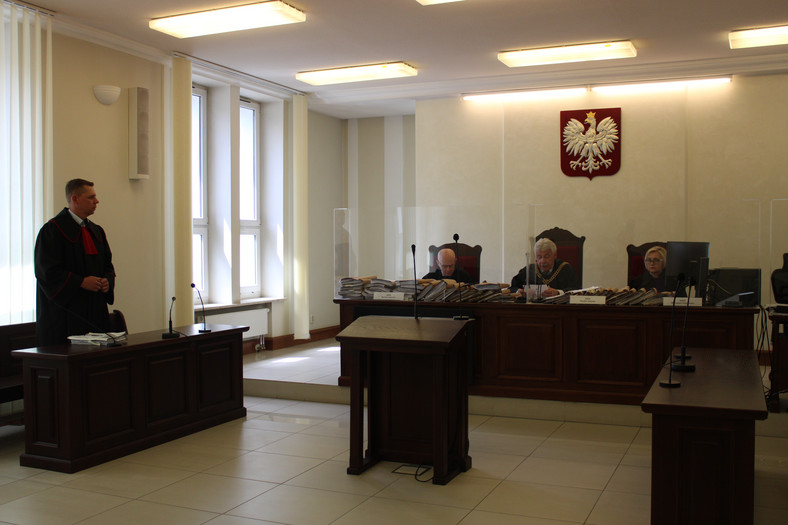 Na ogłoszeniu wyroku ws. pseudokibiców Prokuraturę Krajową reprezentował prokurator Maciej Płoński