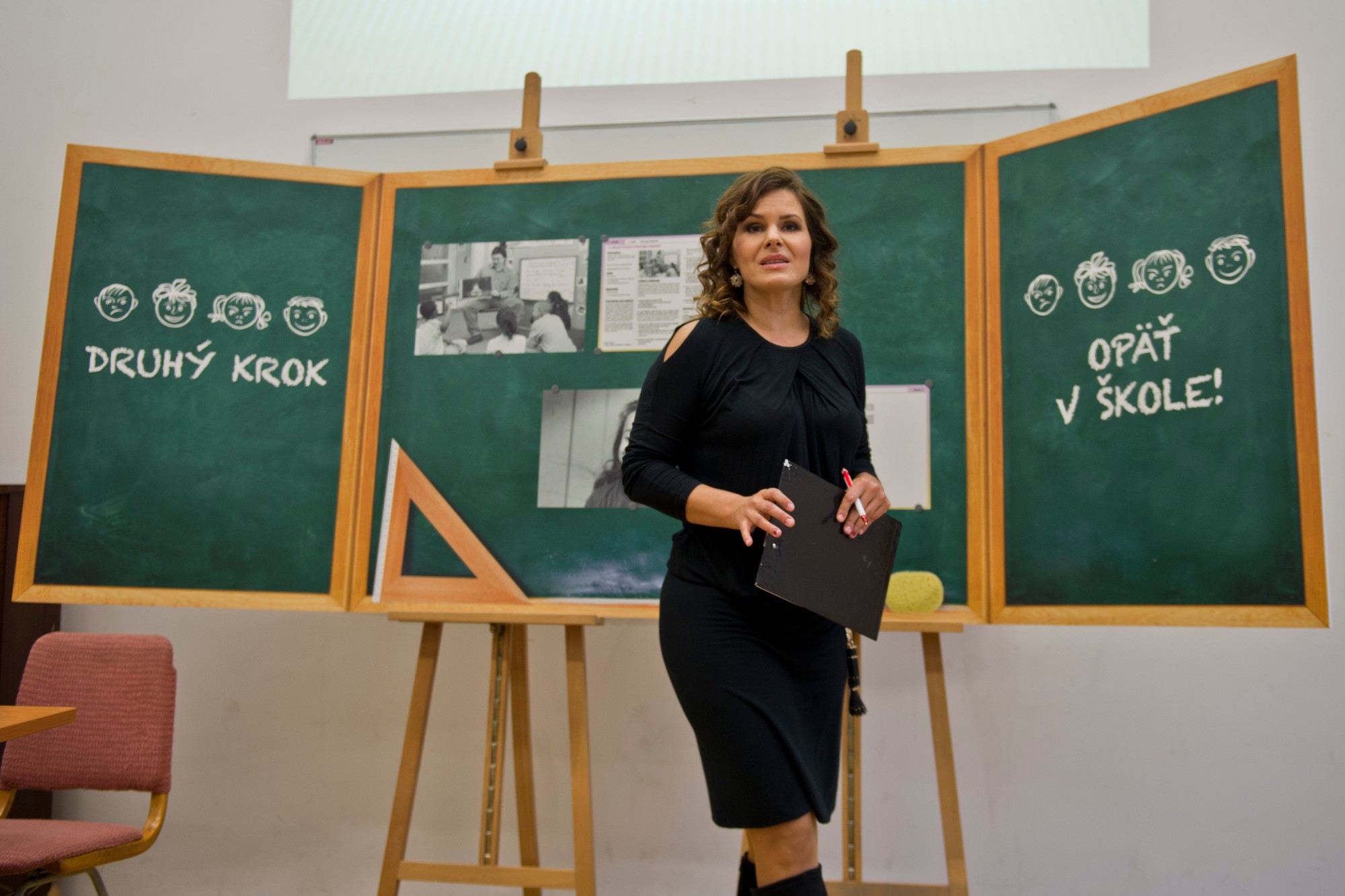 Slovenská herečka a moderátorka Bibiana Ondrejková.