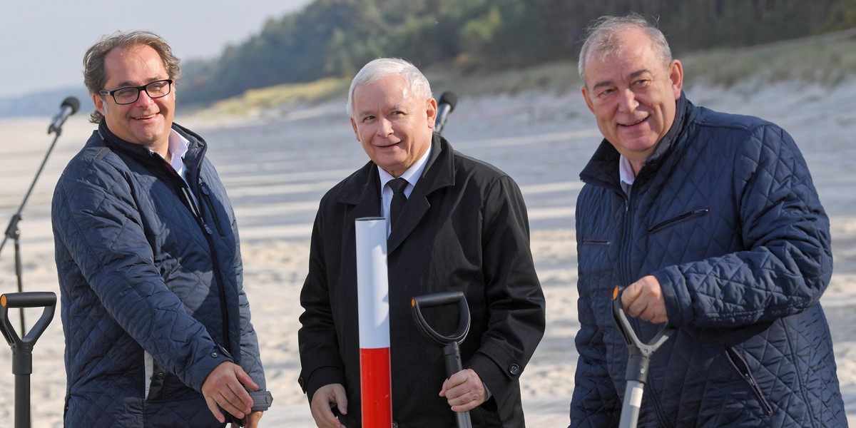 Słupek Kaczyńskiego odnaleziony! „Zwrócił go Neptun”