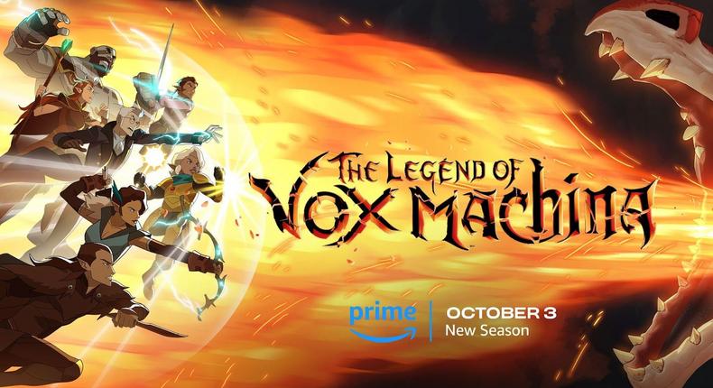 The third season of Critical Role's The Legend of Vox Machina launches on Prime Video on October 3.Prime Video