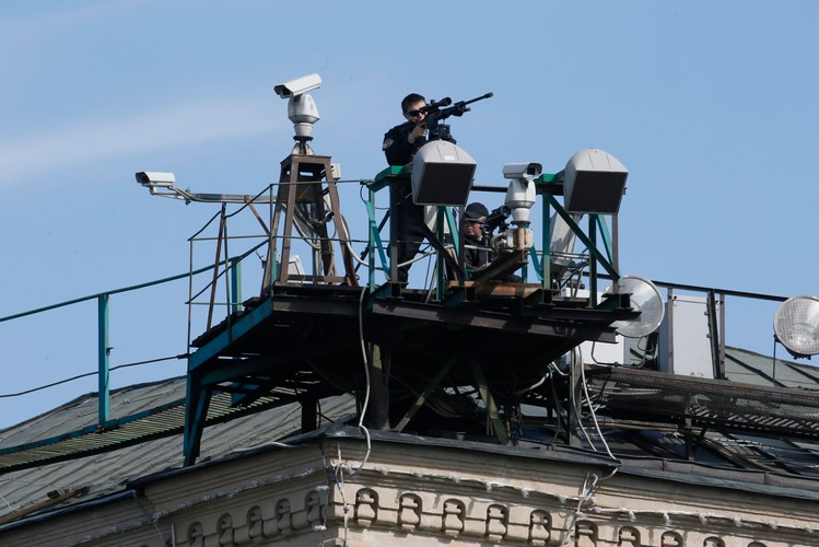 Parada Zwycięstwa na Placu Czerwonym w Moskwie