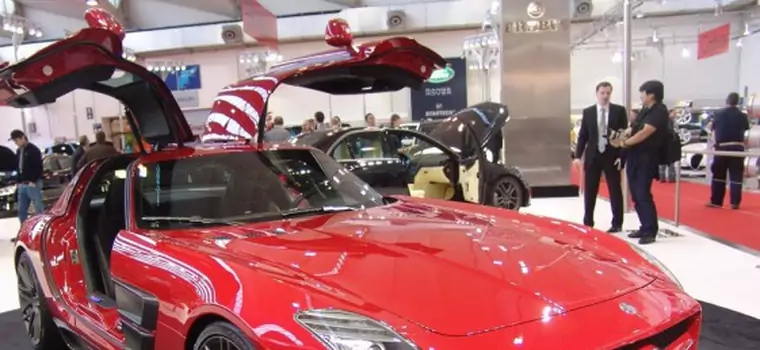 Brabus Widestar Mercedes SLS AMG gwiazdą w Essen