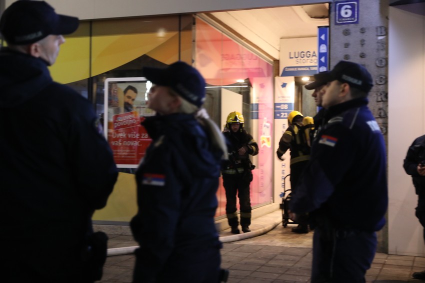 požar na Terazijama