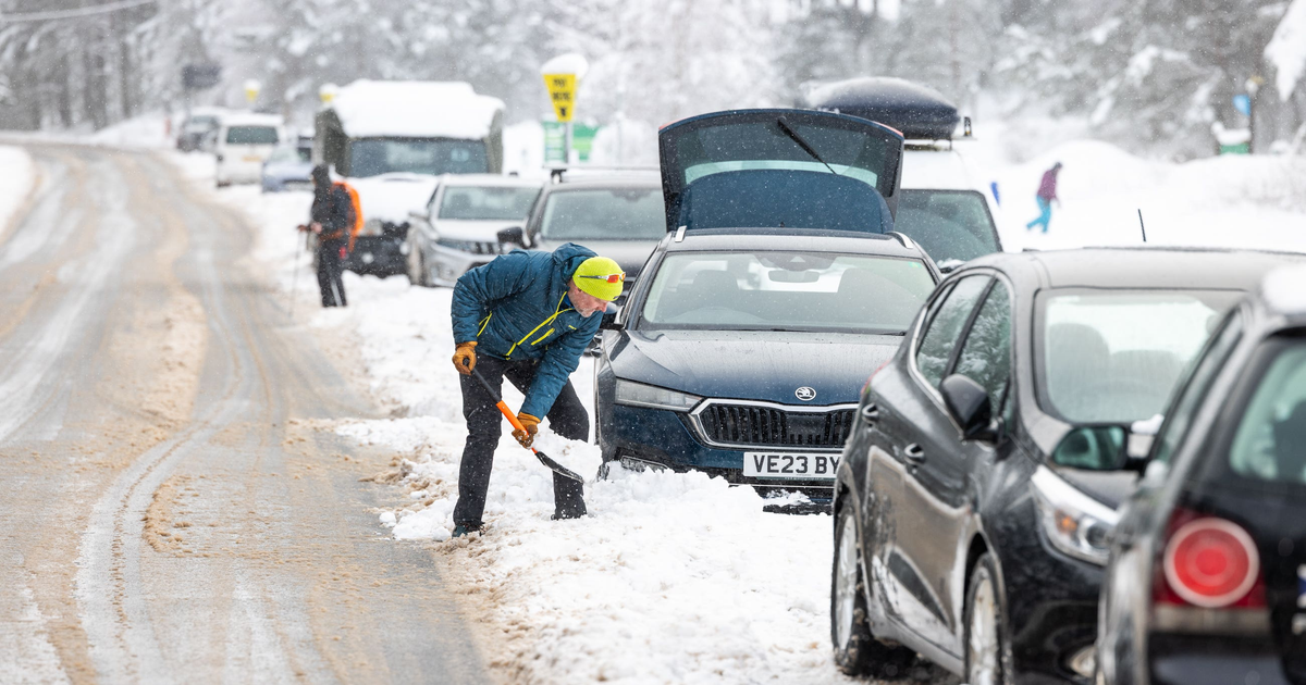 Flood warnings issued as Scotland faces 45cm snow and 90mm rain on ...