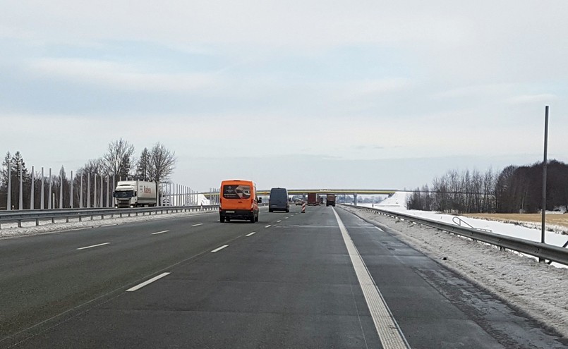 Autostrada A1 bez zwężeń