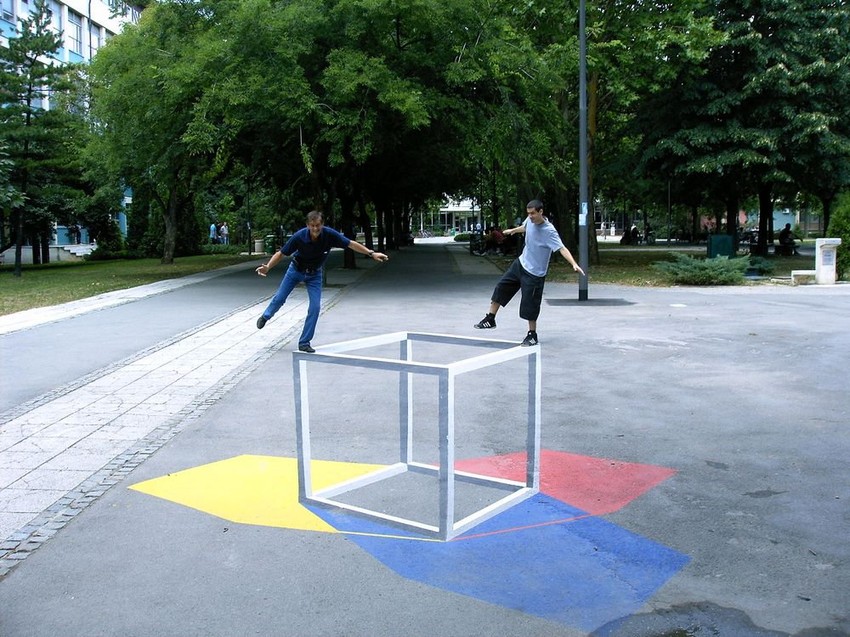 3D umetnost na Kalemegdanu