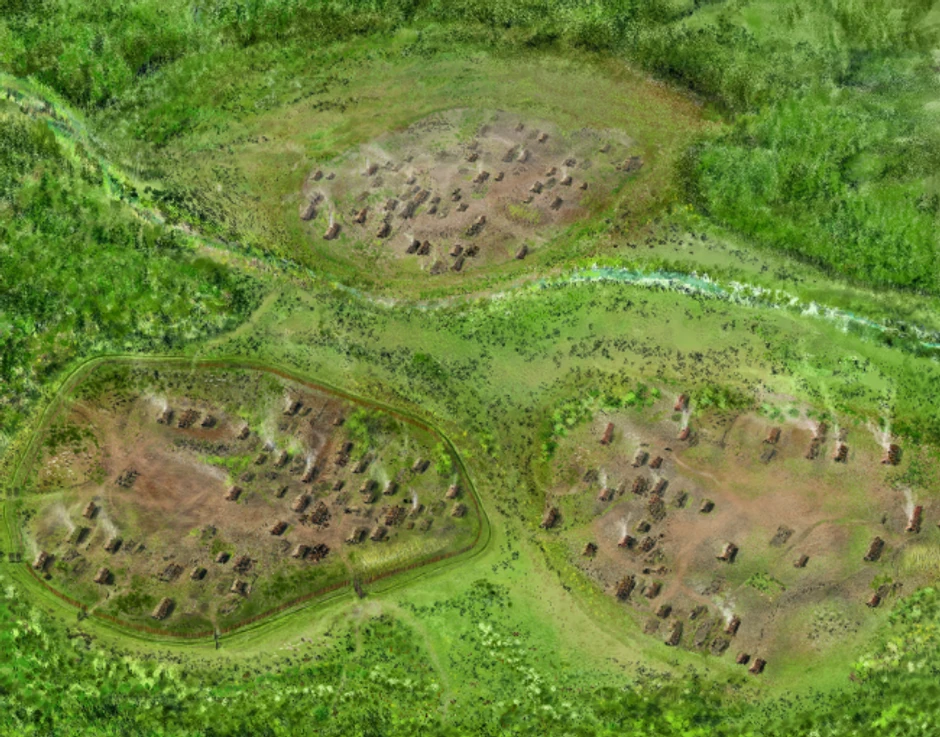 Rekonstrukcija neolitskih naselja